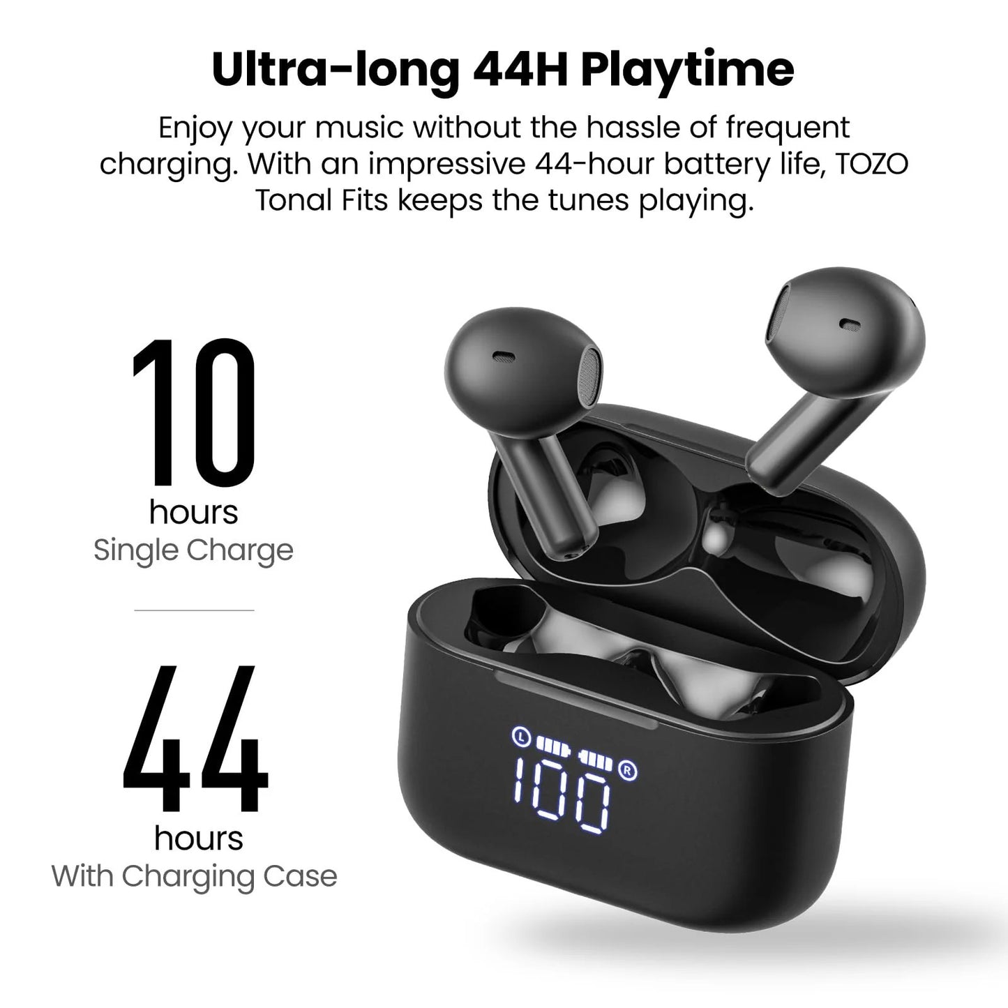 TOZO Tonal Fits T21 NEGRO