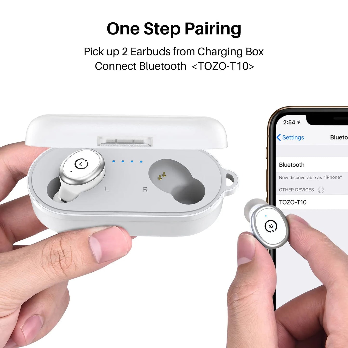 TOZO T10 BLANCO