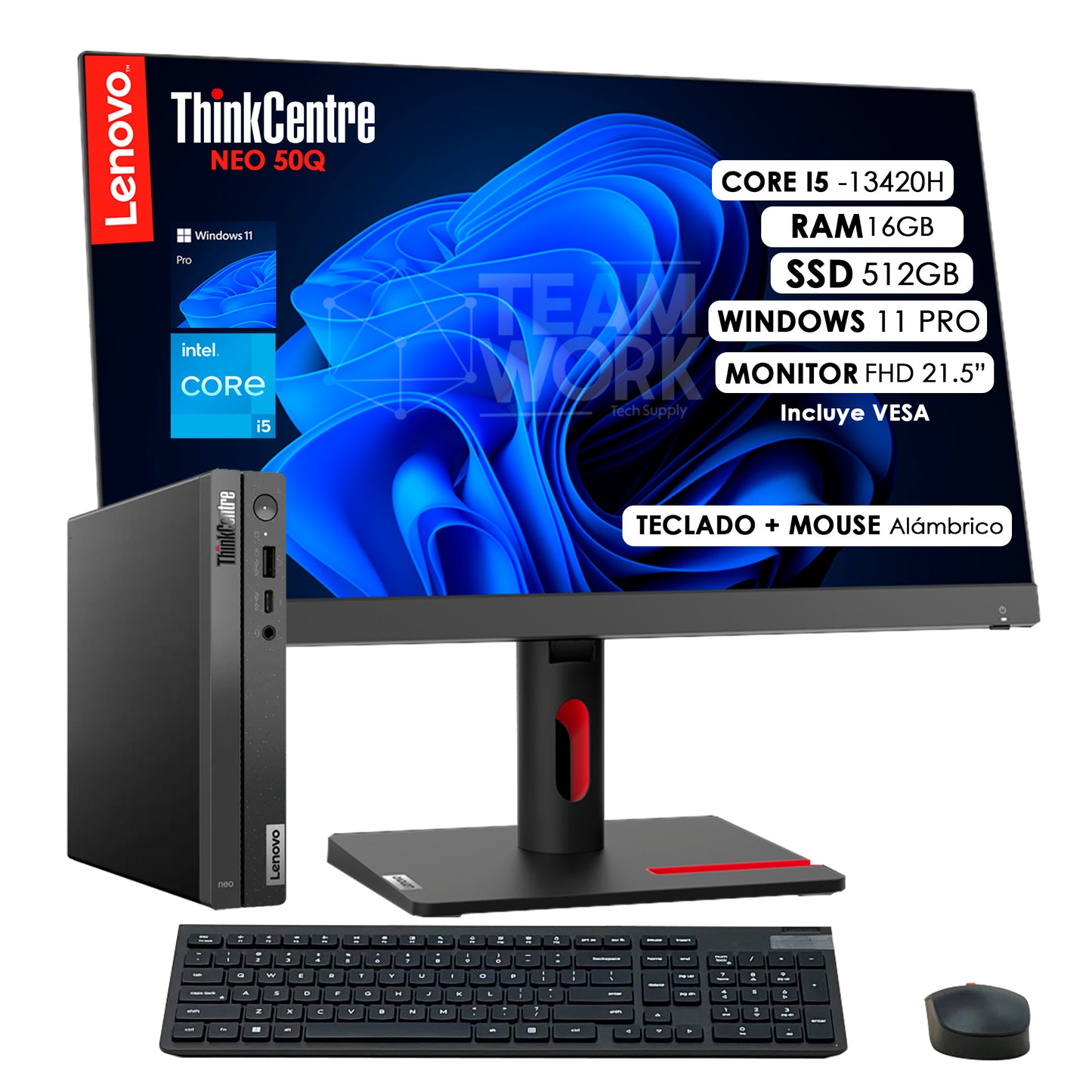 THINKCENTRE NEO 50Q CORE I5