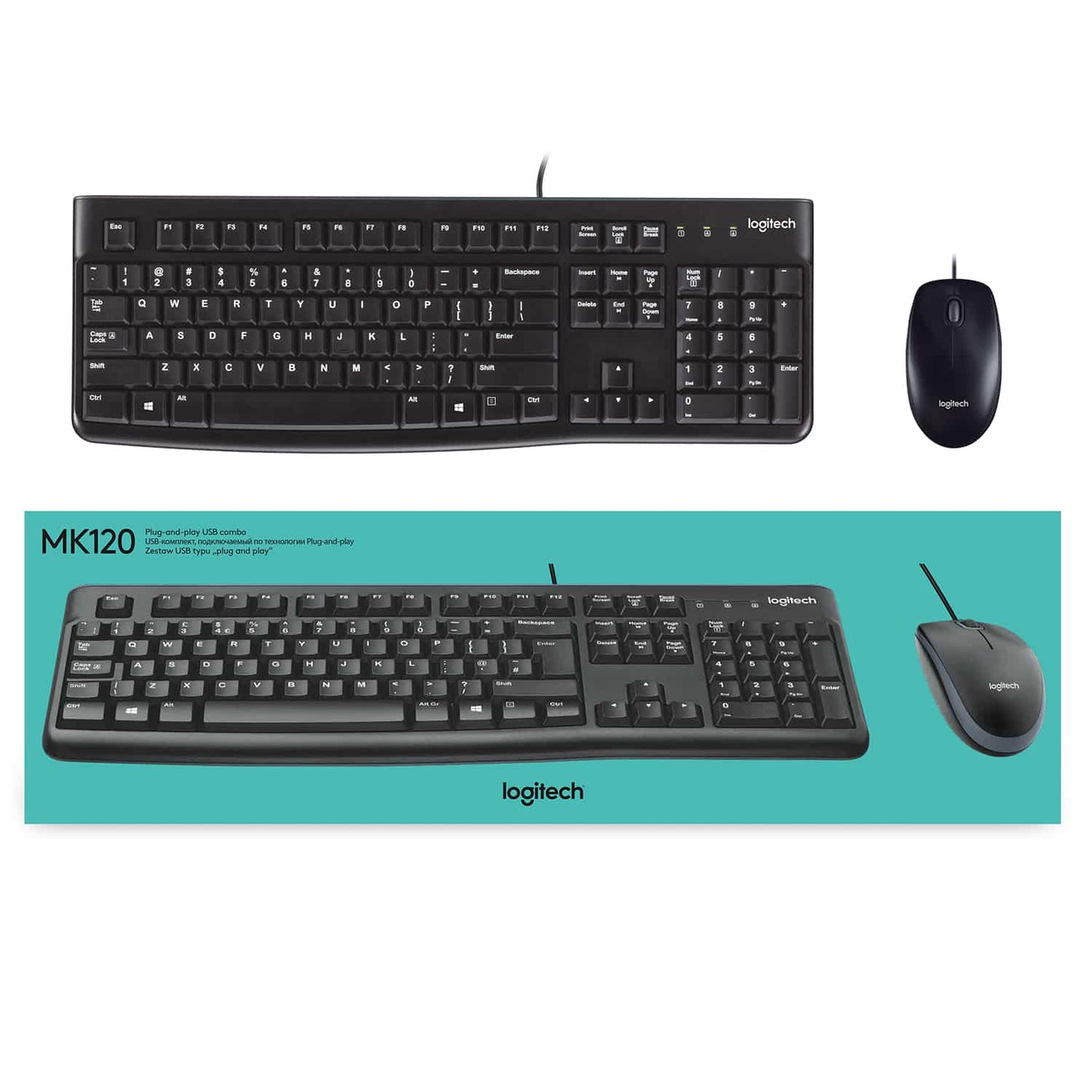 COMBO LOGITECH MK120
