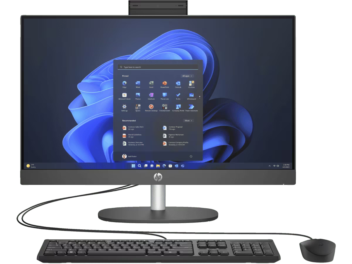HP ProOne 245 G10 AMD Ryzen™ 5 16GB RAM/512GB, Win 11PRO