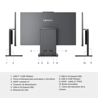 Lenovo All in One 24” Intel Core i5 • 8GB RAM • 512GB SSD • Full HD