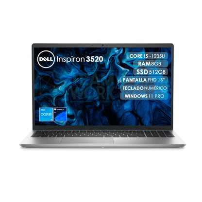 PORTATIL DELL INSPIRON 15 CORE I5 16GB/512GB