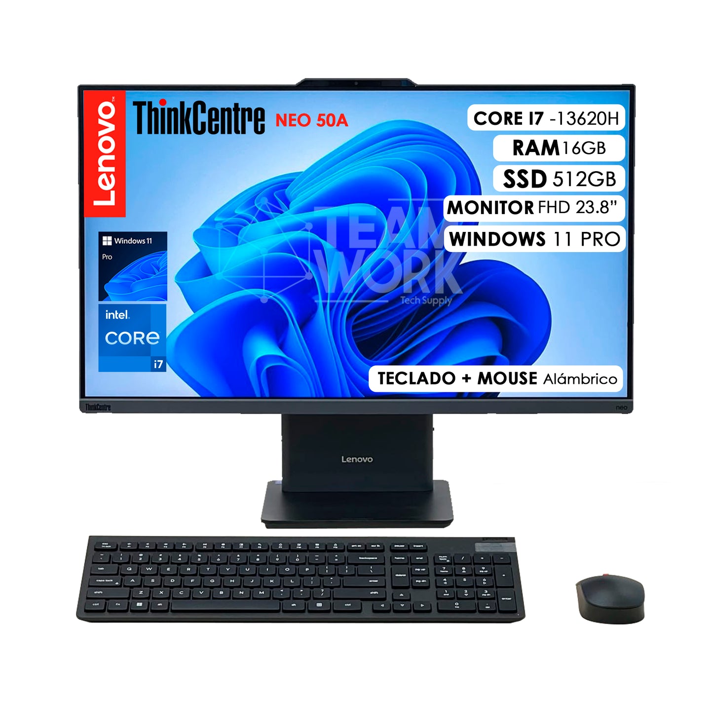 THINKCENTRE NEO 50A CORE I7 AIO
