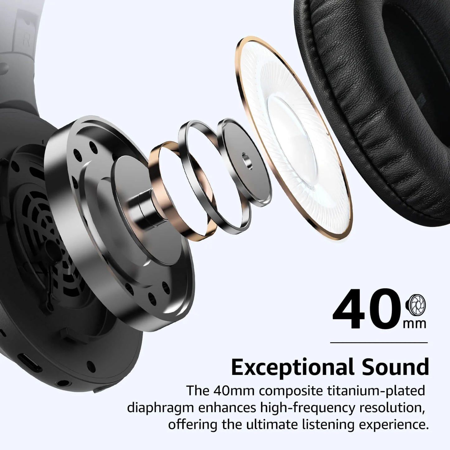 Audífonos de diadema Tozo H100