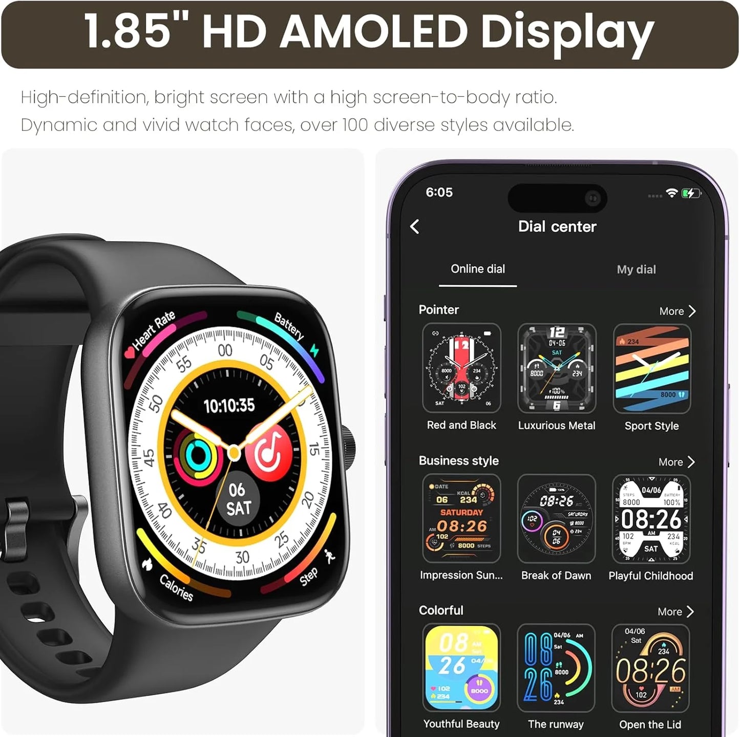 Reloj inteligente TOZO S7