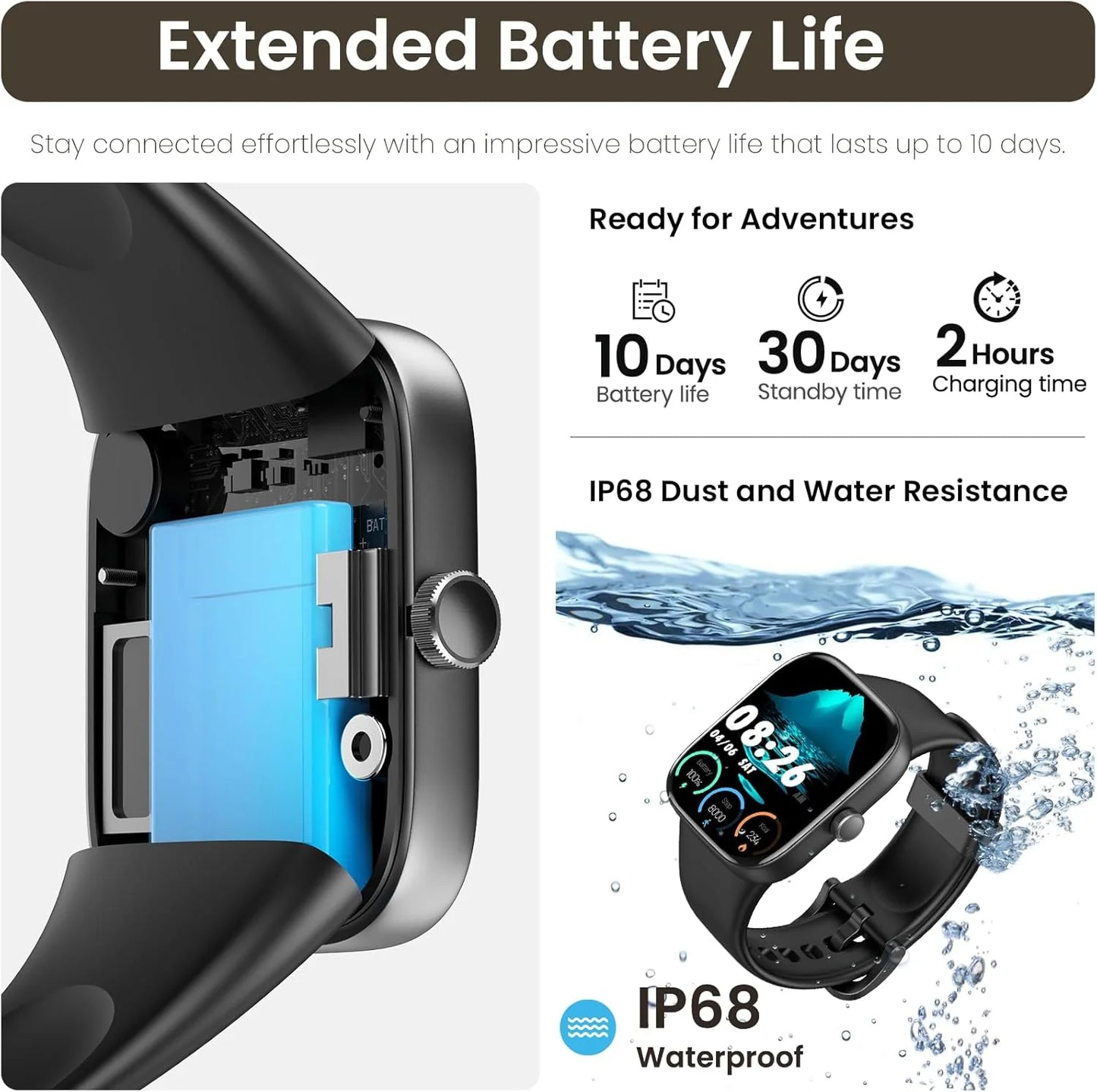 Reloj inteligente TOZO S7