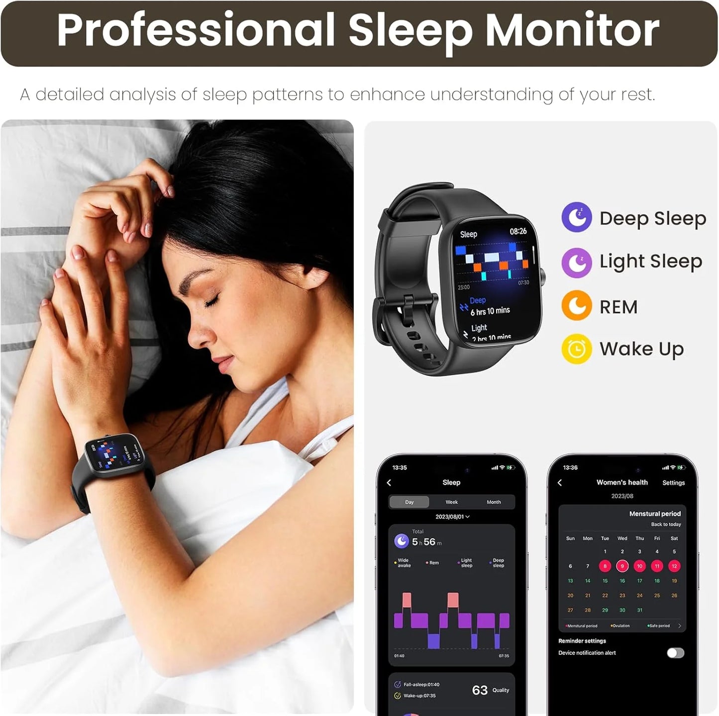 Reloj inteligente TOZO S7